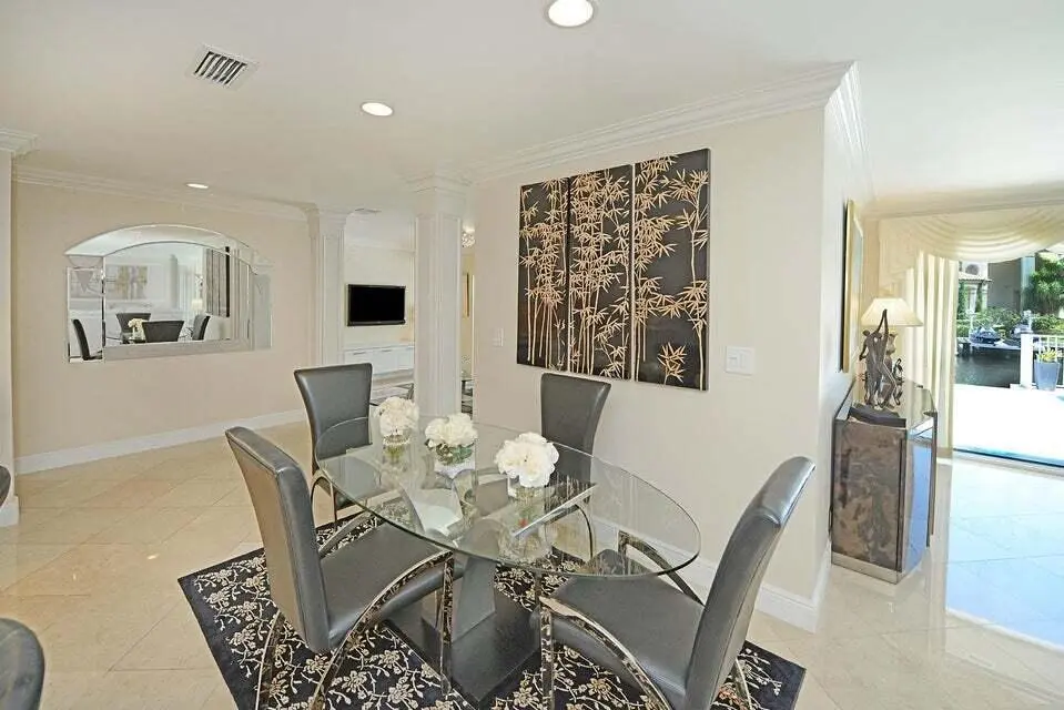 885 NE Mulberry Eat-in Kitchen at 885 NE Mulberry Drive, Boca Raton
