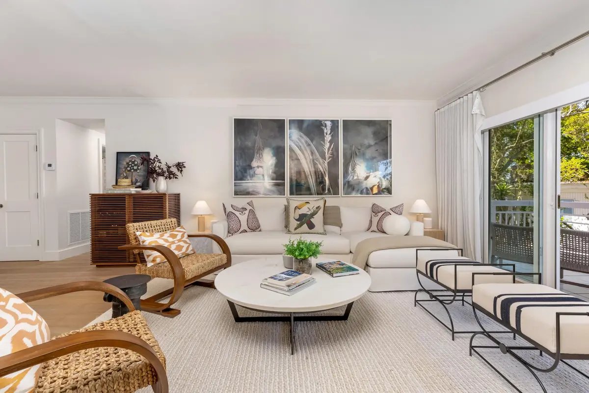 Living Room at 250 Bradley Place 307, Palm Beach