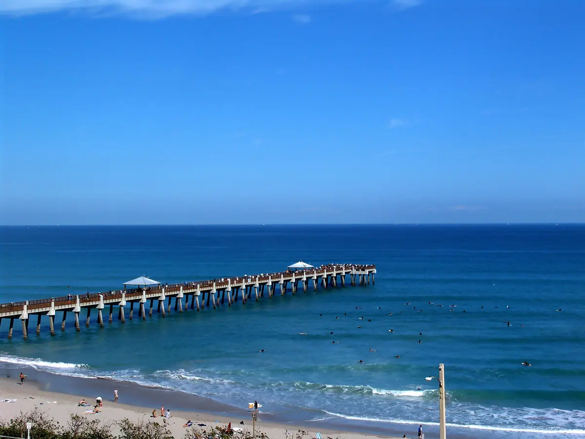 PHOTO #1pier juno beach pier at 750 Ocean Royale 403 Way 403, Juno Beach