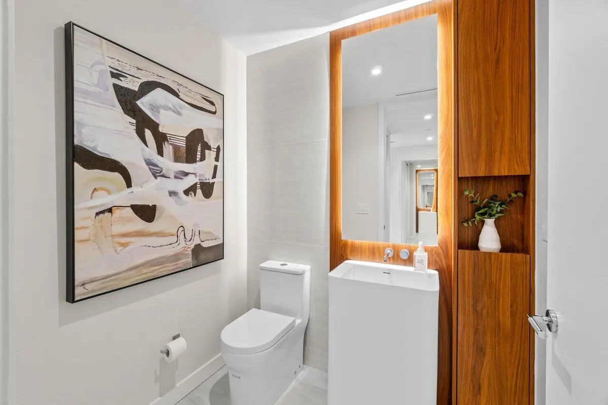 Powder Room at 220 SE Mizner Boulevard 404, Boca Raton