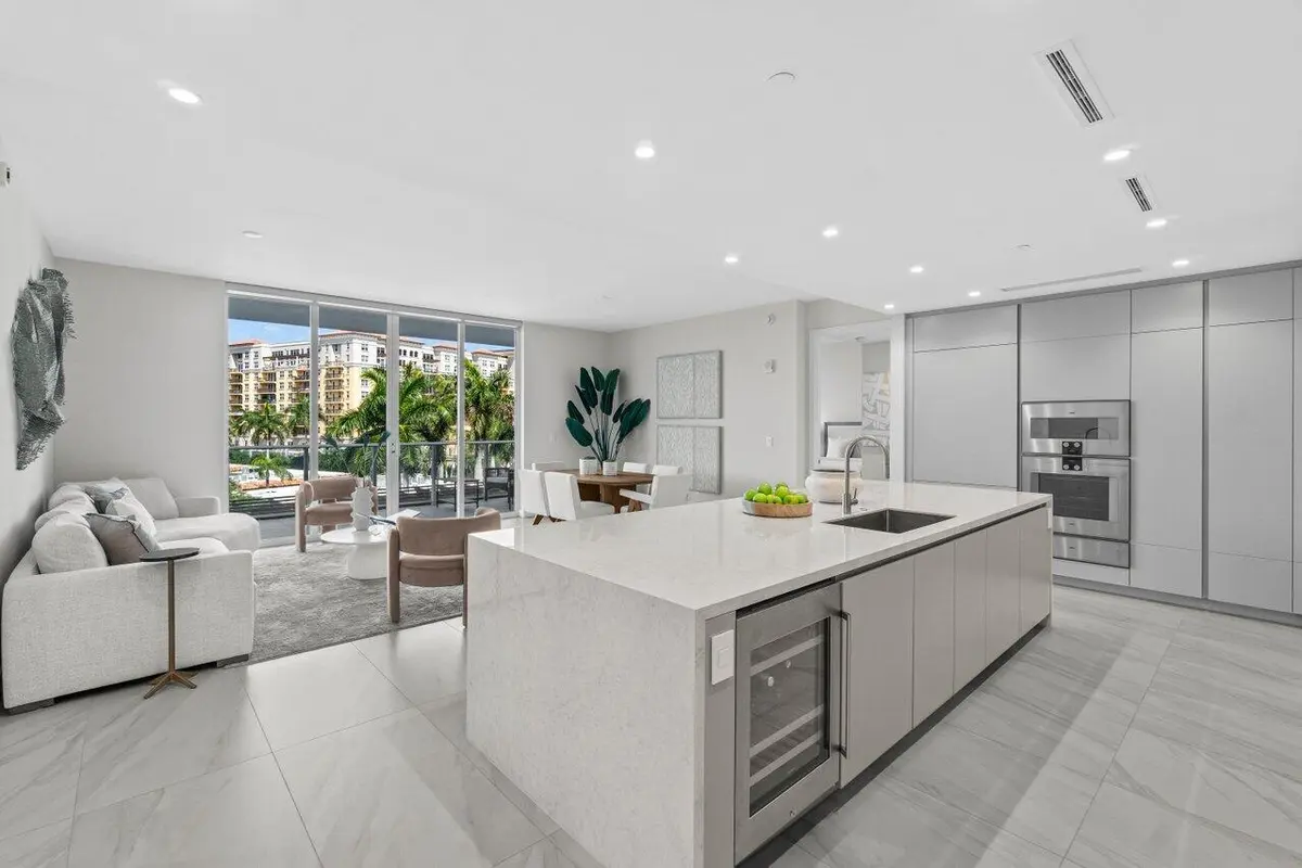 Kitchen at 220 SE Mizner Boulevard 404, Boca Raton