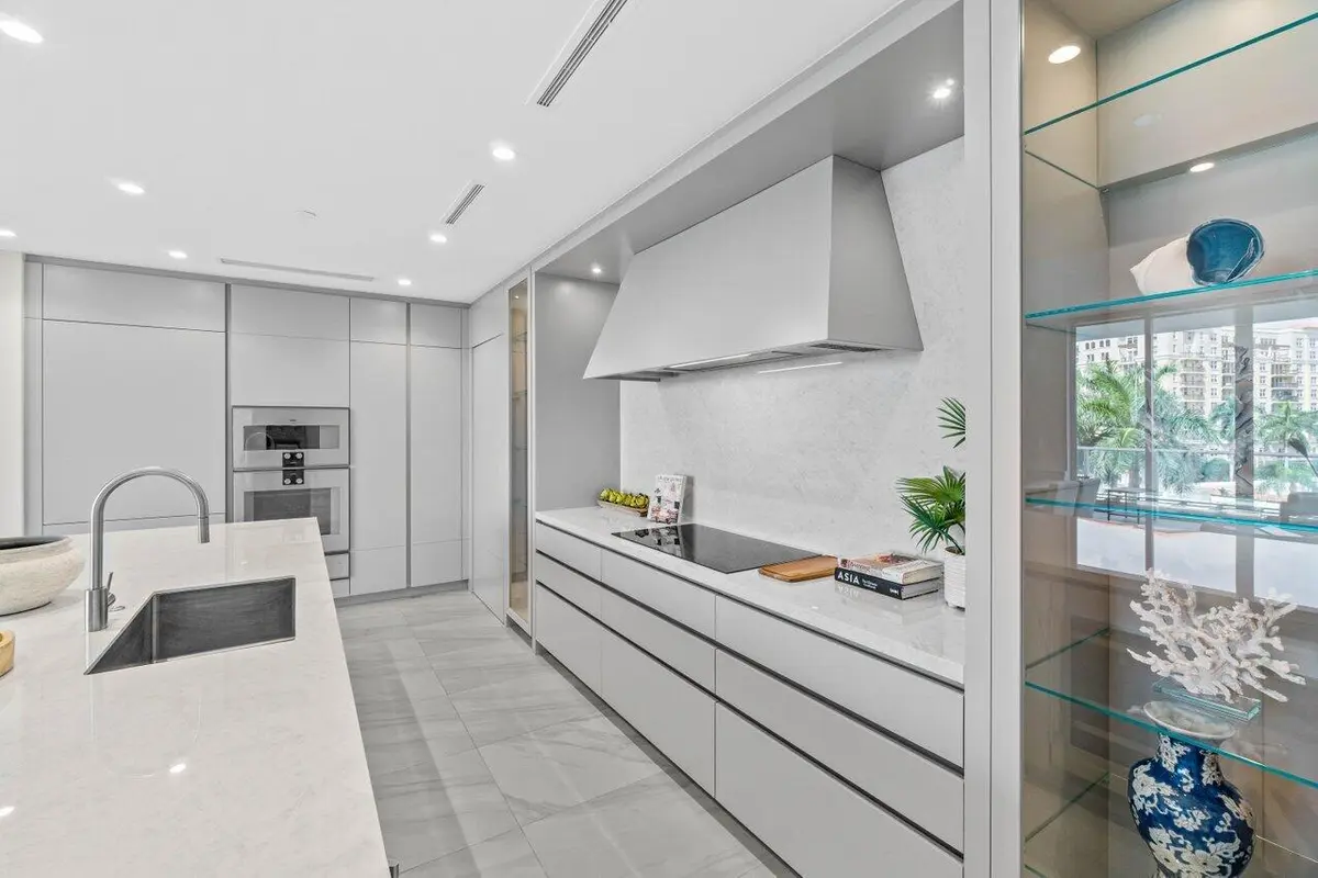 Kitchen at 220 SE Mizner Boulevard 404, Boca Raton