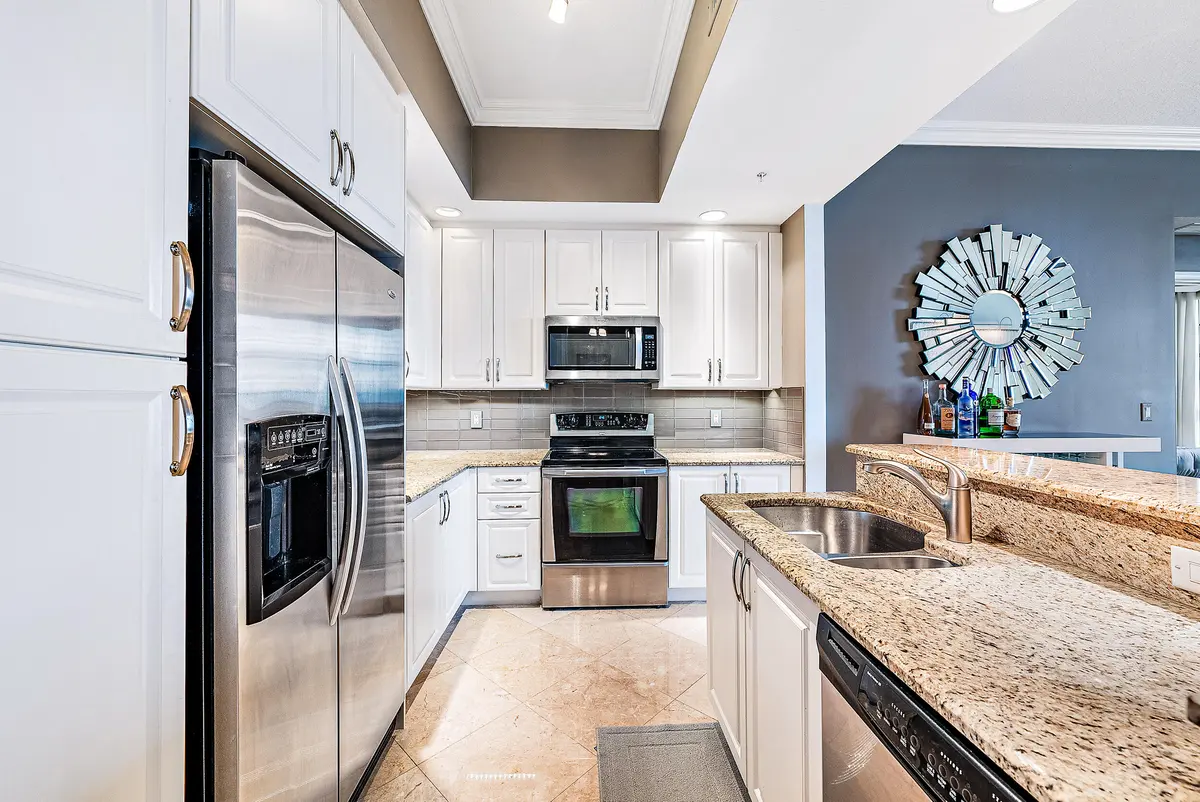 Kitchen at 701 S Olive Avenue 802, West Palm Beach