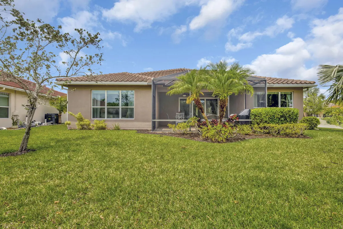 Nice backyard at 11251 SW Apple Blossom Trail, Port St. Lucie