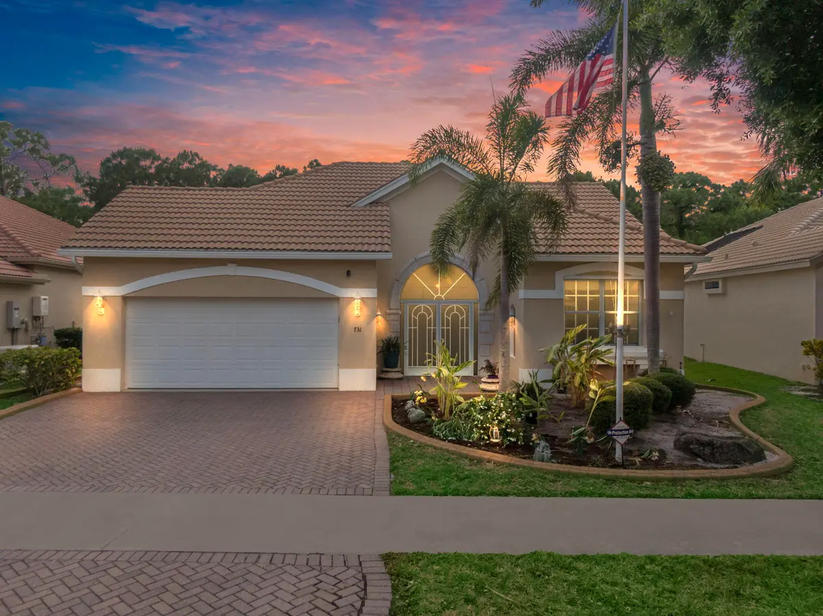 Front of Home at 731 SW Great Exuma Cove, Port St. Lucie