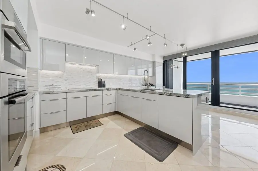 Kitchen at 1400 S Ocean Boulevard 1004, Boca Raton