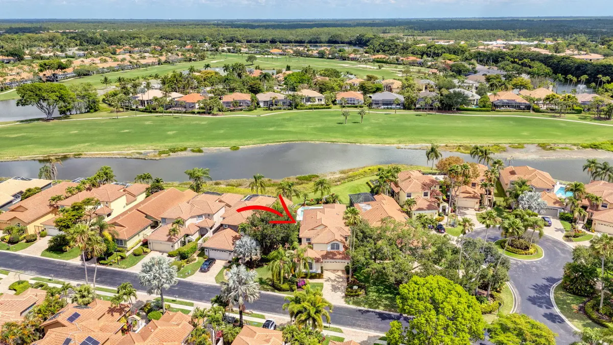 Aerial at 10225 Osprey Trace, West Palm Beach