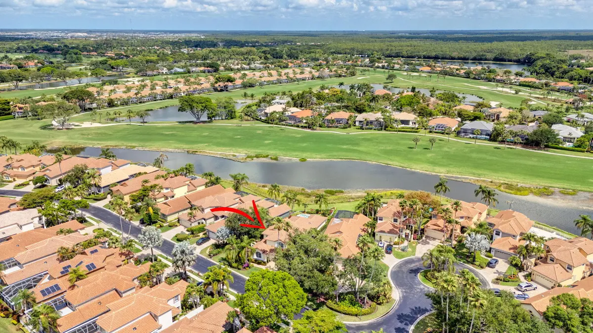 Aerial at 10225 Osprey Trace, West Palm Beach