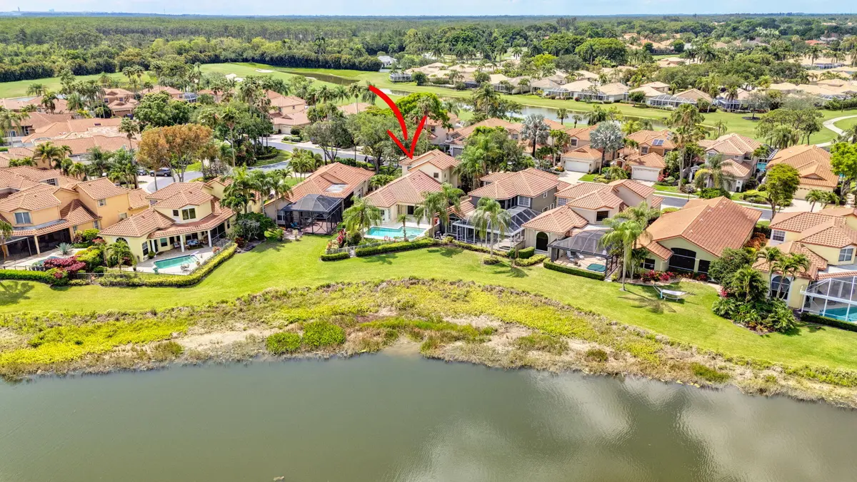 Aerial at 10225 Osprey Trace, West Palm Beach