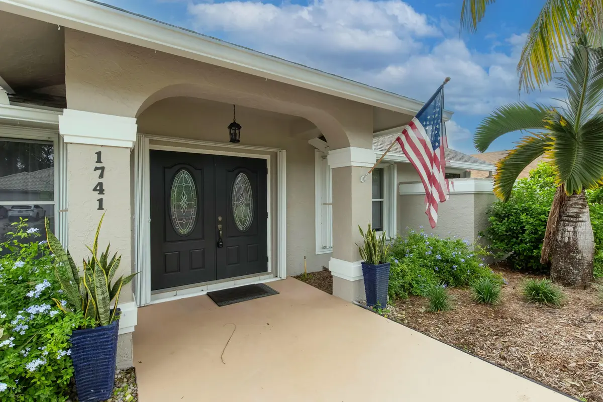 Welcoming Entrance at 1741 Grantham Drive, Wellington