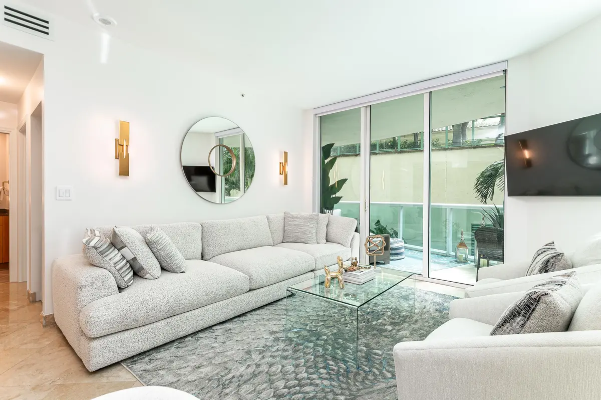 Living Room at 347 N New River Drive 210, Fort Lauderdale