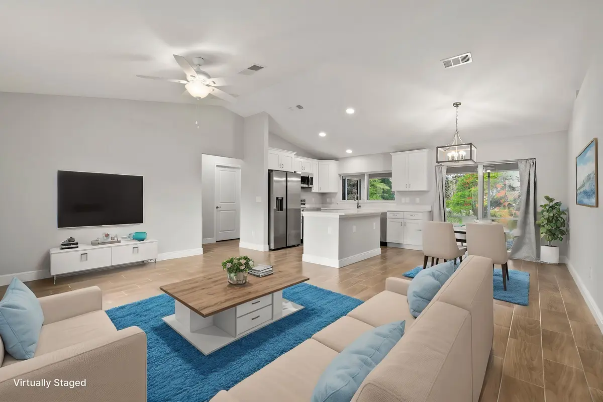 Digitally Staged at 5609 Sunset Boulevard, Fort Pierce