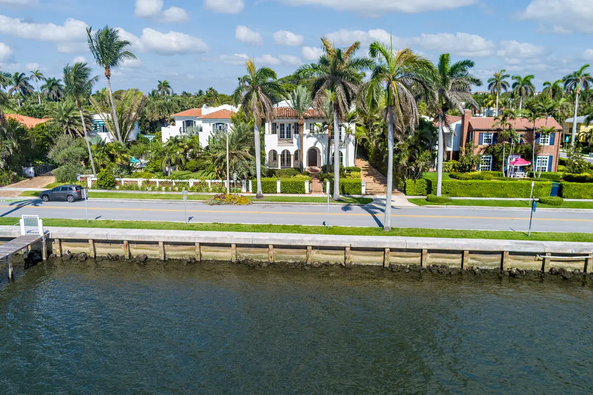 Aerial at 3309 S Flagler Drive, West Palm Beach