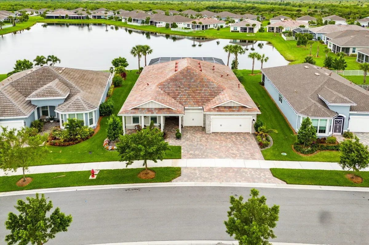 Front of House at 10310 SW Zaffre Lane, Port St. Lucie