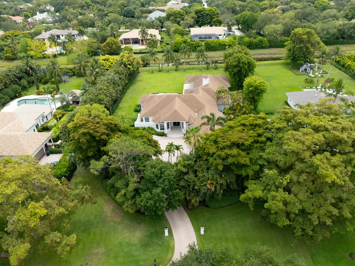 Front Aerial at 8246 Man O War Road, Palm Beach Gardens