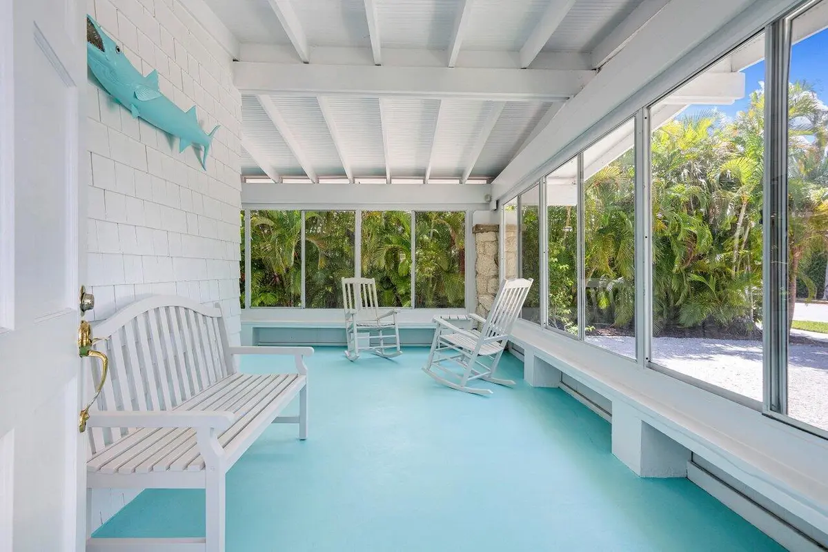 Patio at 141 Chilean Avenue, Palm Beach