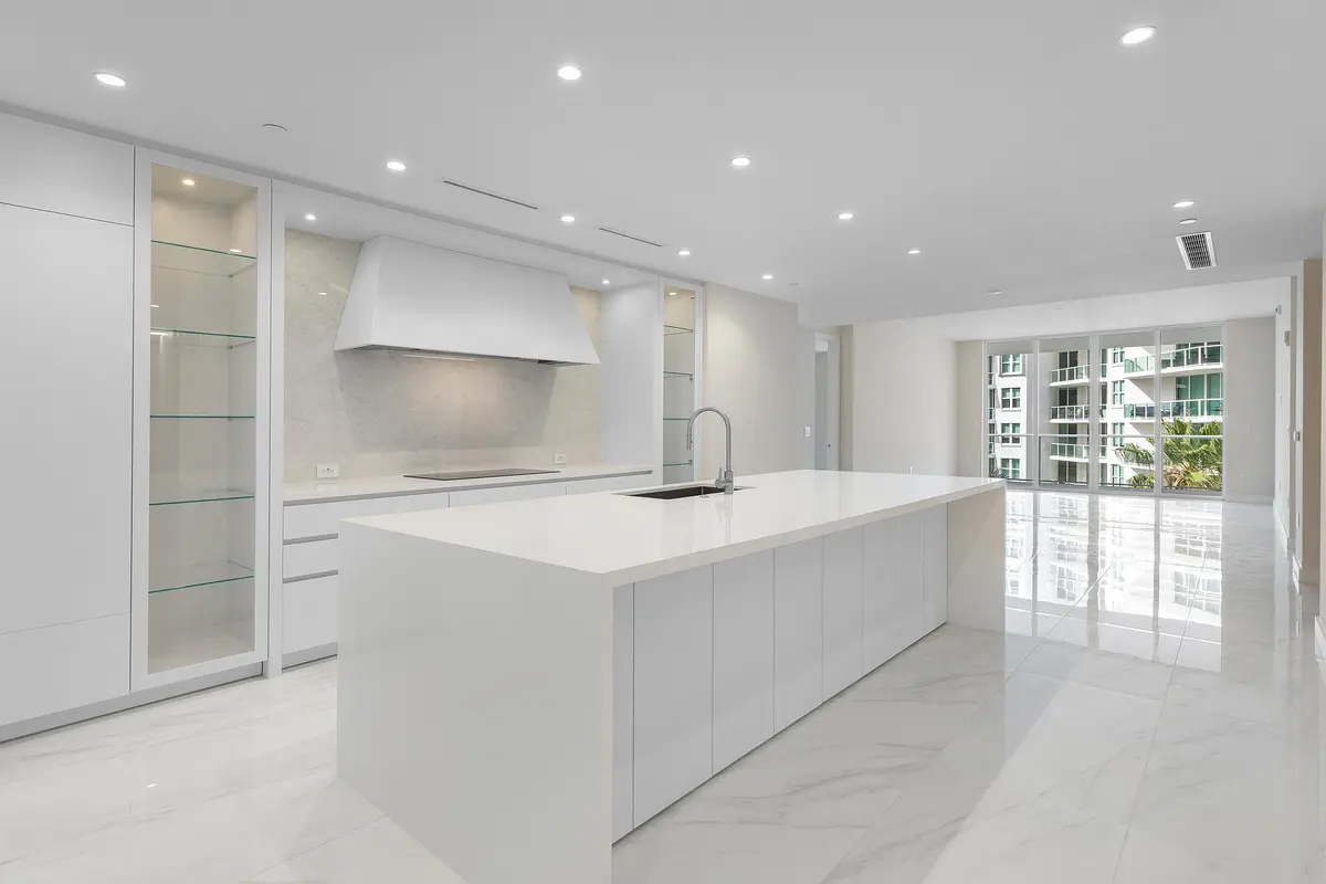 Kitchen at 220 SE Mizner Boulevard 611, Boca Raton