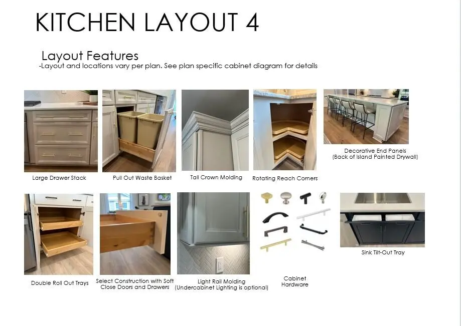 Kitchen Enhancements at 13808 Dalrada Avenue Scarlett 67, Palm Beach Gardens