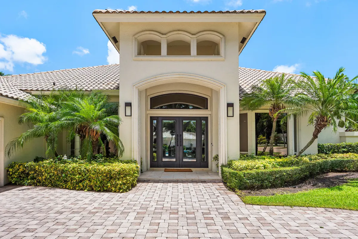 Front Door at 17582 Bocaire Way, Boca Raton