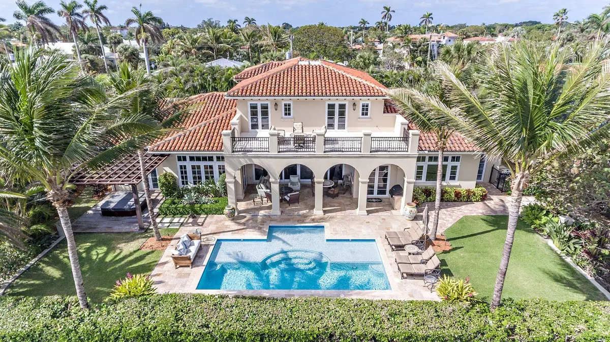 Aerial at 3215 S Flagler Drive, West Palm Beach