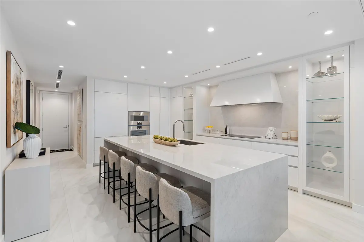 Kitchen at 220 SE Mizner Boulevard 512, Boca Raton