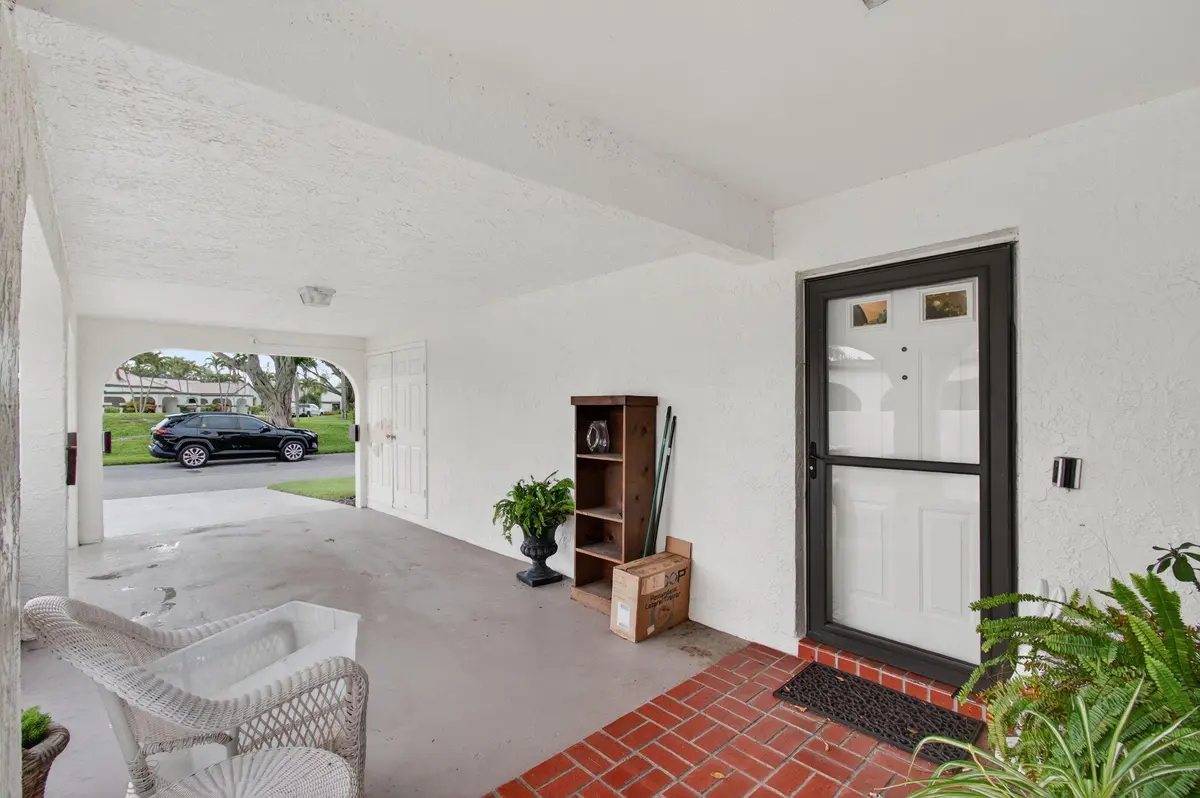 front entrance at 5707 Parkwalk Circle, Boynton Beach