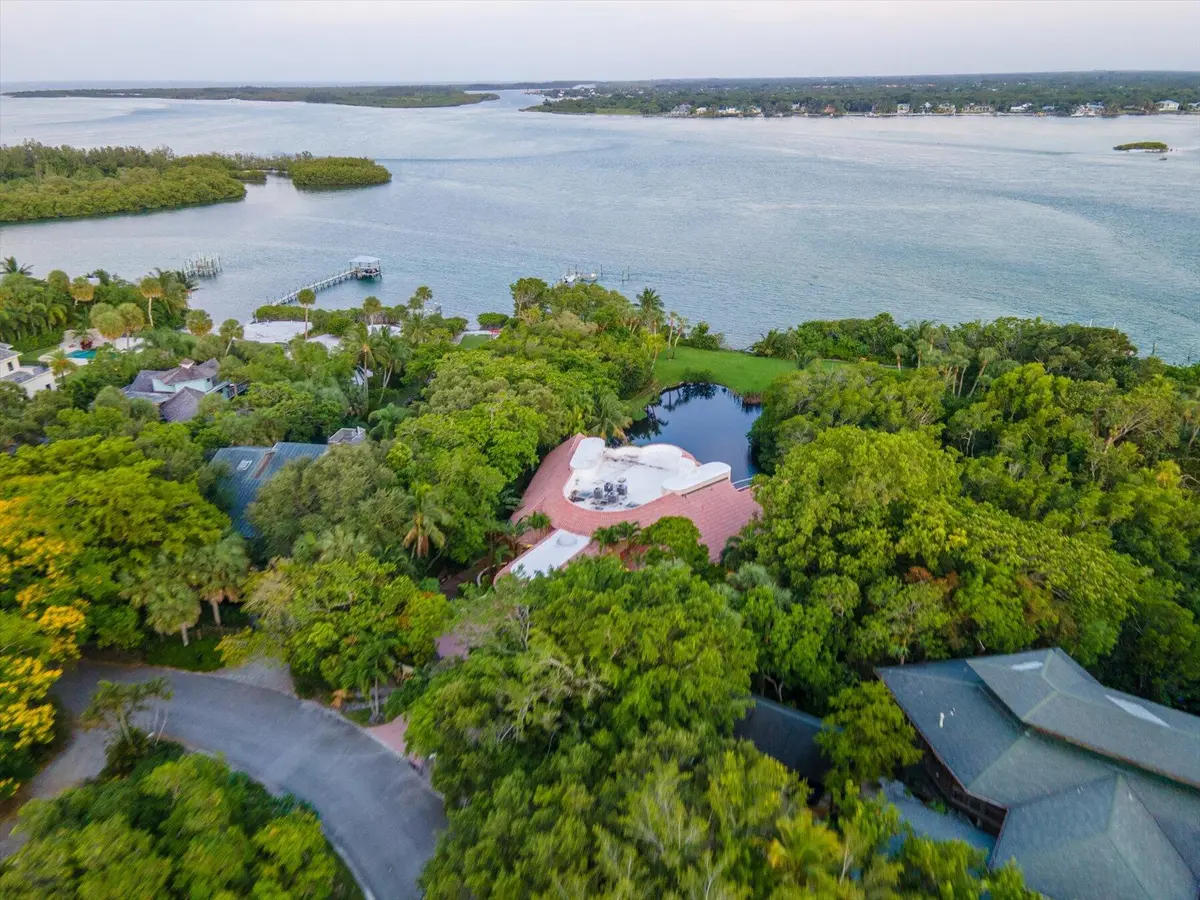Aerial at 49 W High Point Road, Sewalls Point