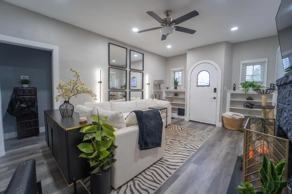 Living Room at 933 38th Street, West Palm Beach