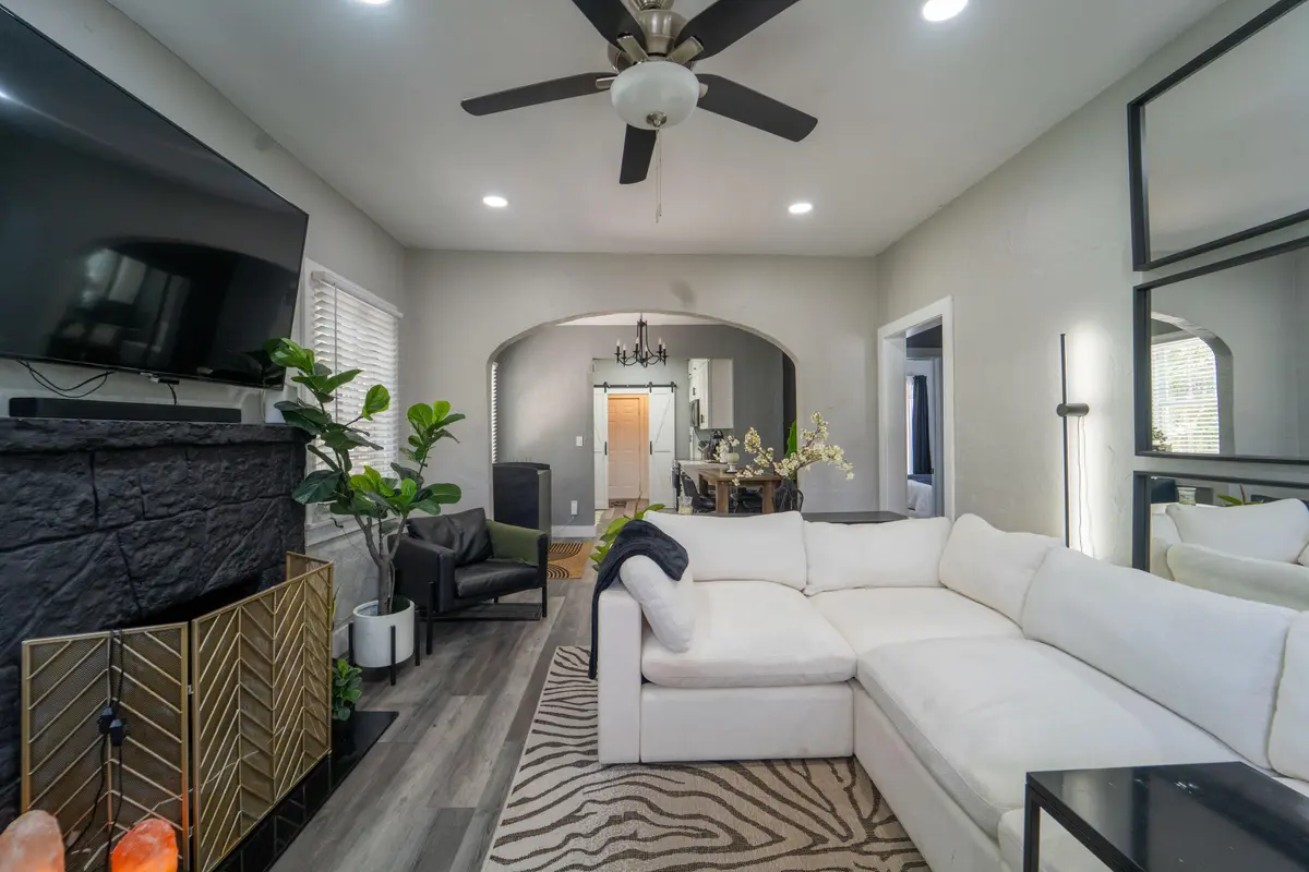 Living Room at 933 38th Street, West Palm Beach