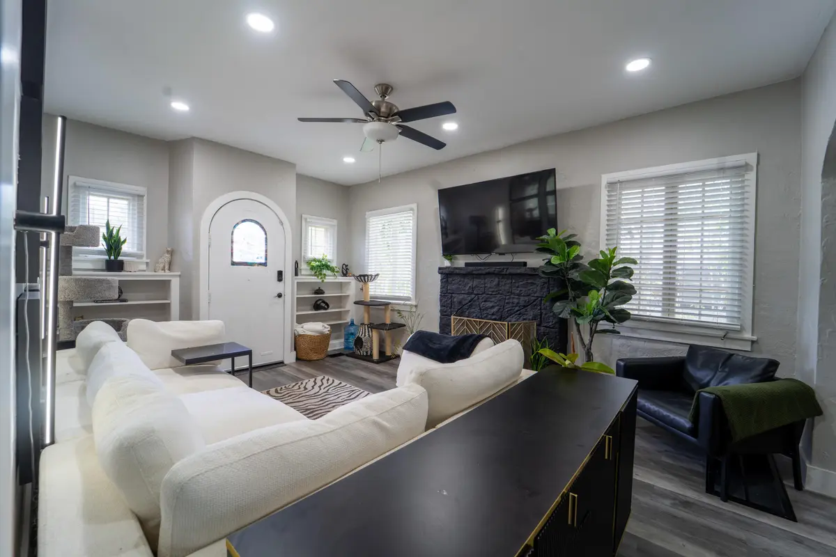 Living Room at 933 38th Street, West Palm Beach