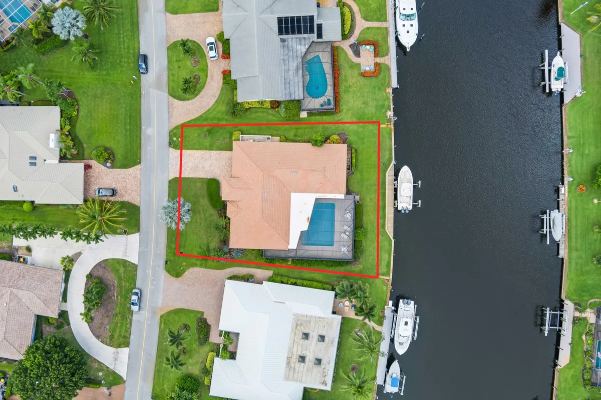 Overhead view of Home at 3422 SE Fairway, Stuart