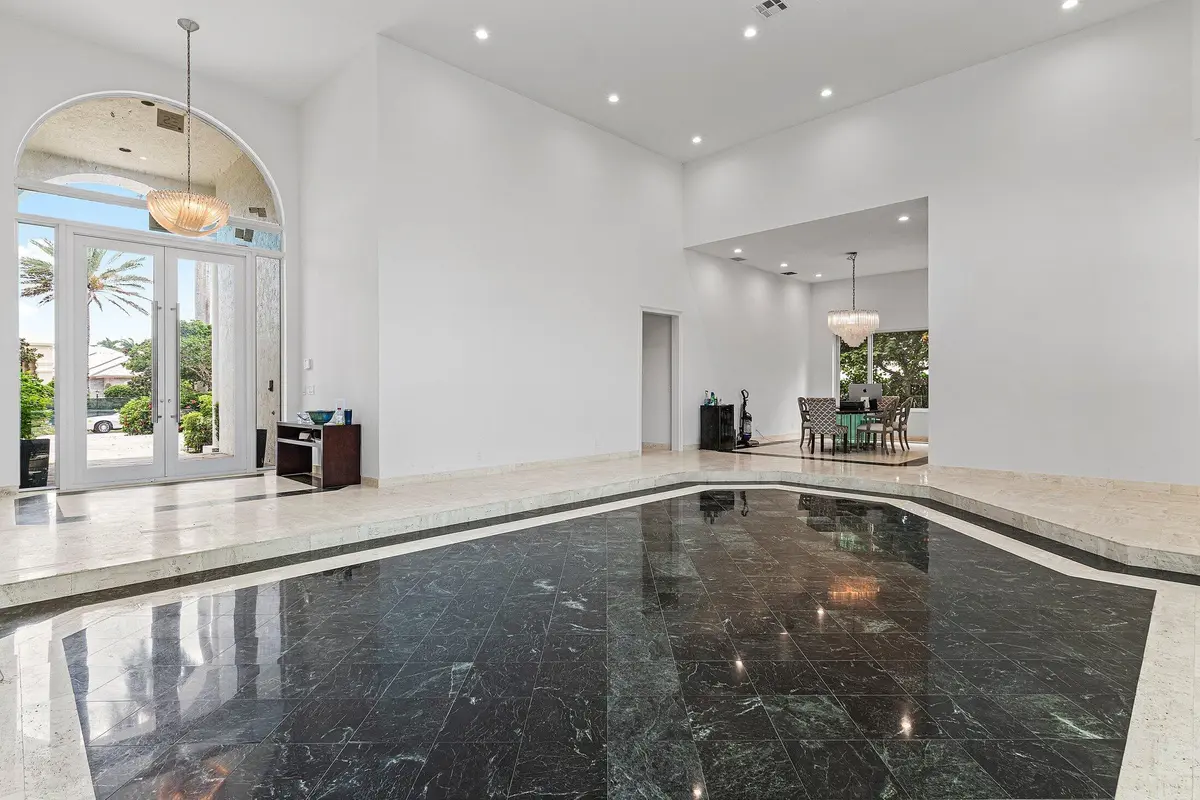 Grand Room facing front at 13795 Le Bateau Lane, Palm Beach Gardens