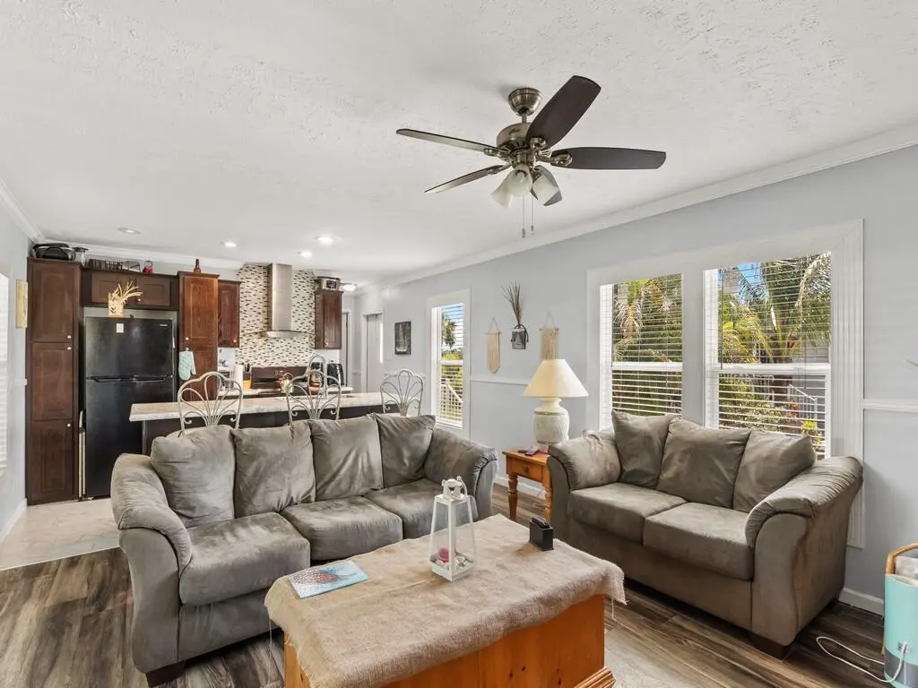 Living Room at 309 Mockingbird Avenue, Fort Pierce