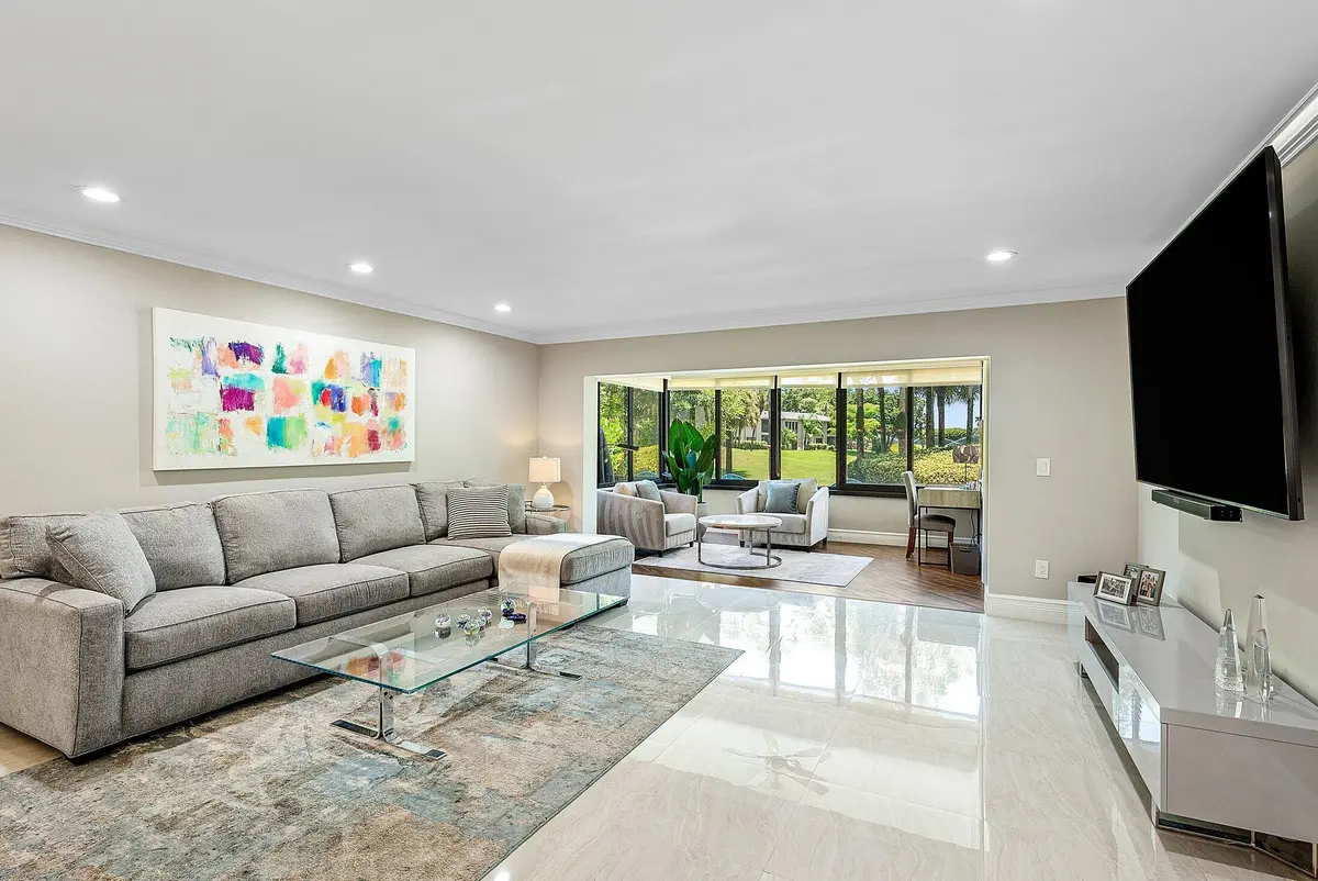 Living Area at 18 Westgate Lane A, Boynton Beach