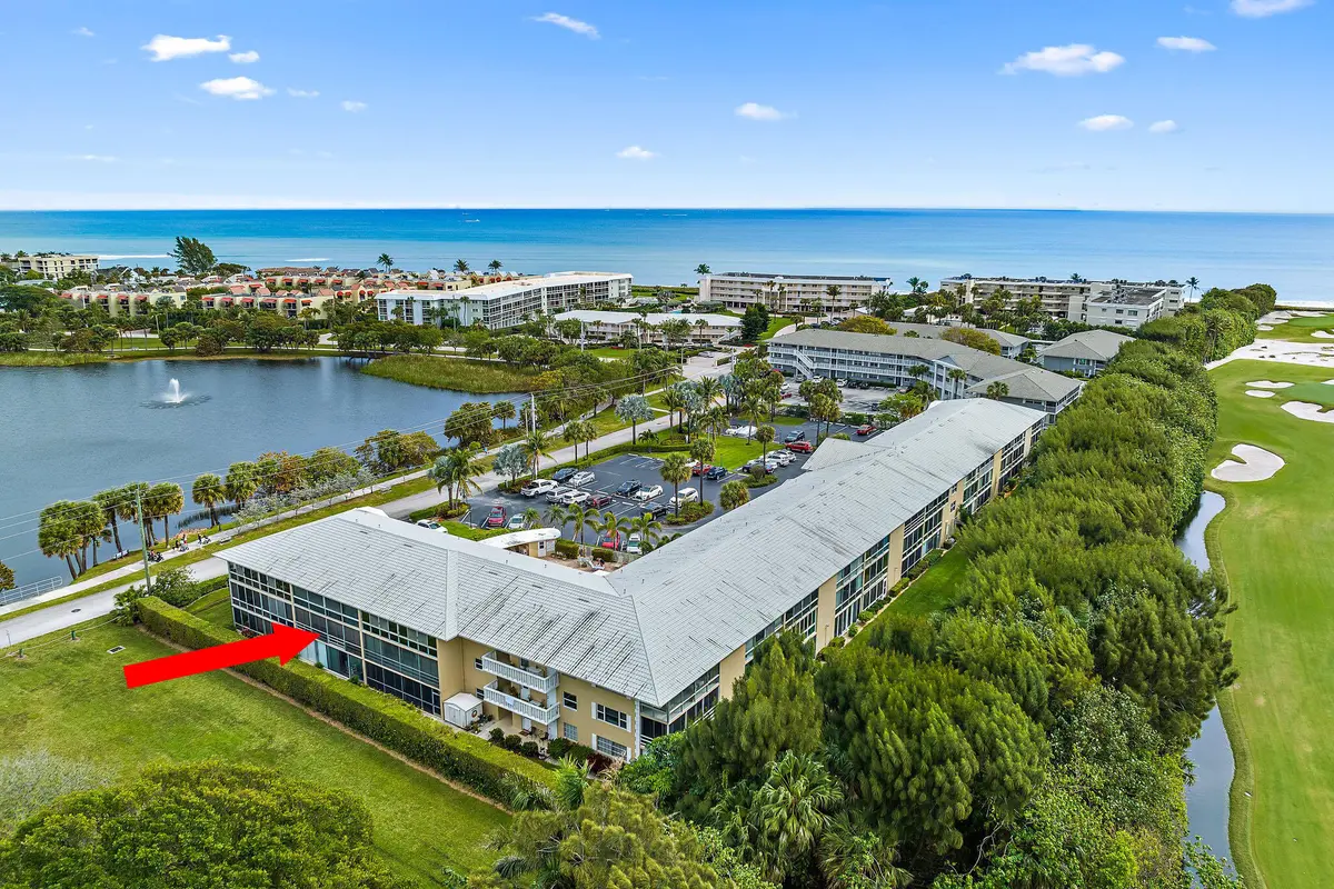 Enjoy views of garden areas at 20 Celestial Way 215, Juno Beach