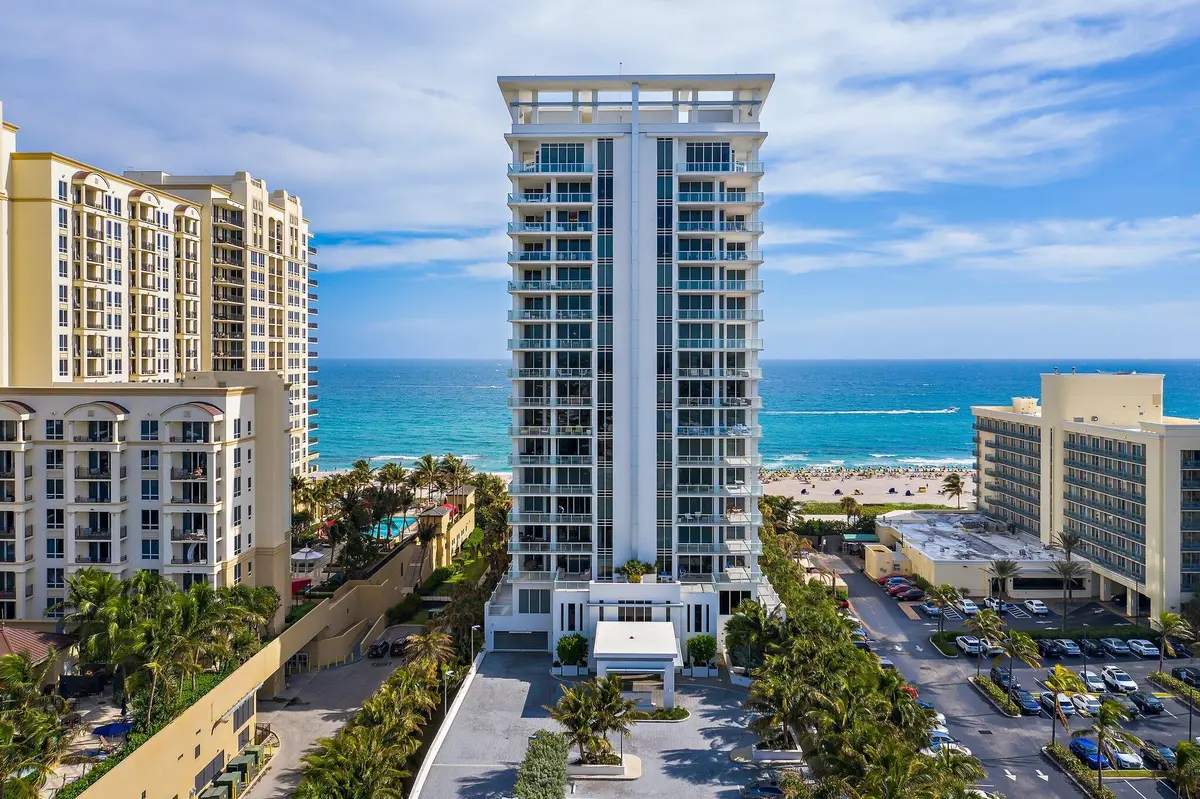 Front Elevation at 3730 N Ocean Drive 9d, Singer Island
