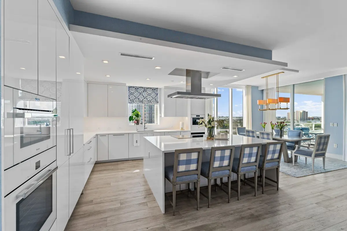 Kitchen at 3730 N Ocean Drive 9d, Singer Island