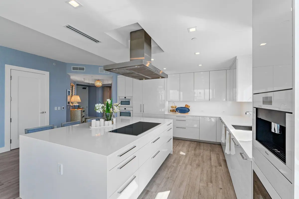 Kitchen at 3730 N Ocean Drive 9d, Singer Island