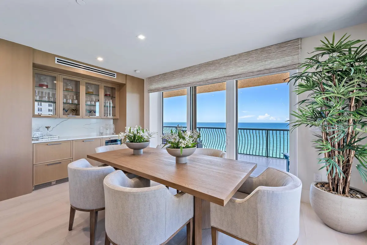 Dining~ Main Living Area at 5150 N Ocean Drive 1903, Singer Island