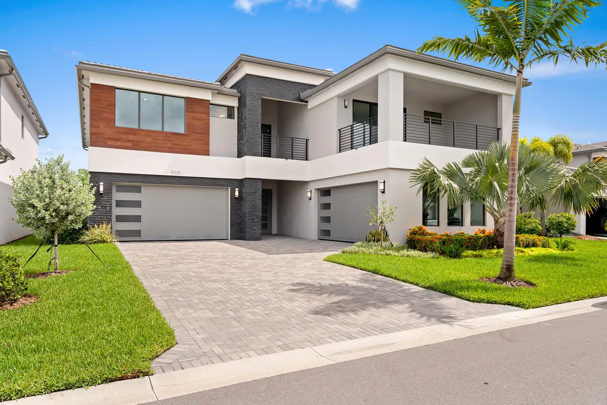 Front Elevation at 8539 Ganton Drive, Boca Raton