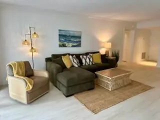 Living Room at 3400 N Ocean Drive 706, Singer Island