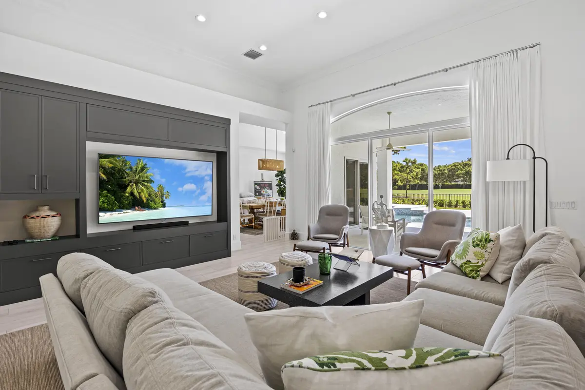 Living Room at 118 N Village Way, Jupiter