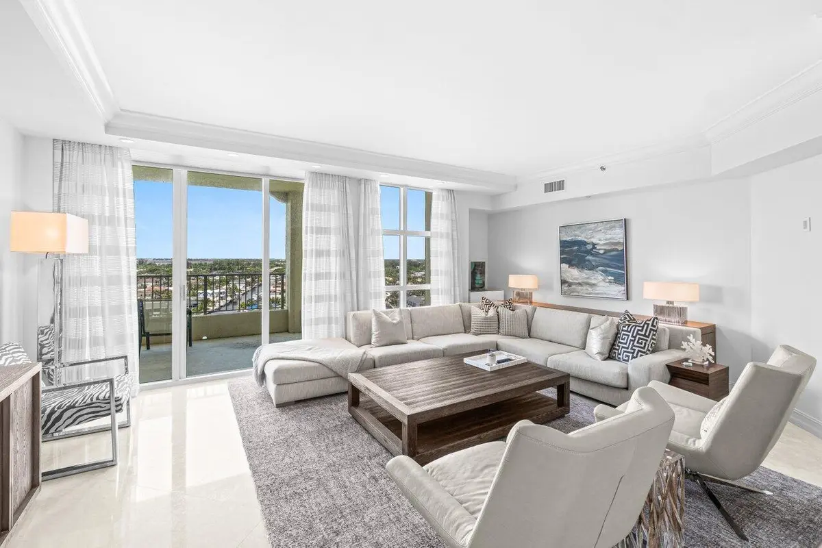 LIVING ROOM at 3720 S Ocean Boulevard 1103, Highland Beach