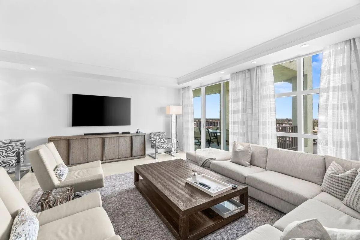 LIVING ROOM at 3720 S Ocean Boulevard 1103, Highland Beach