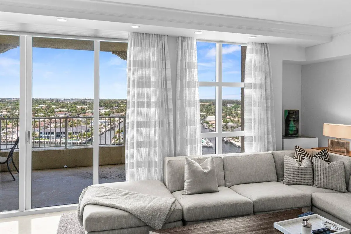 LIVING ROOM at 3720 S Ocean Boulevard 1103, Highland Beach