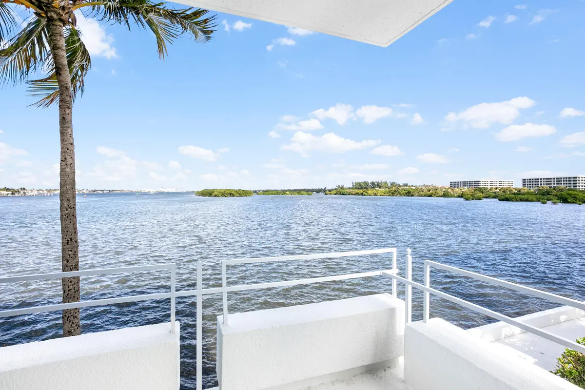 Intracoastal View from Balcony at 2150 Ibis Isle Road 7, Palm Beach