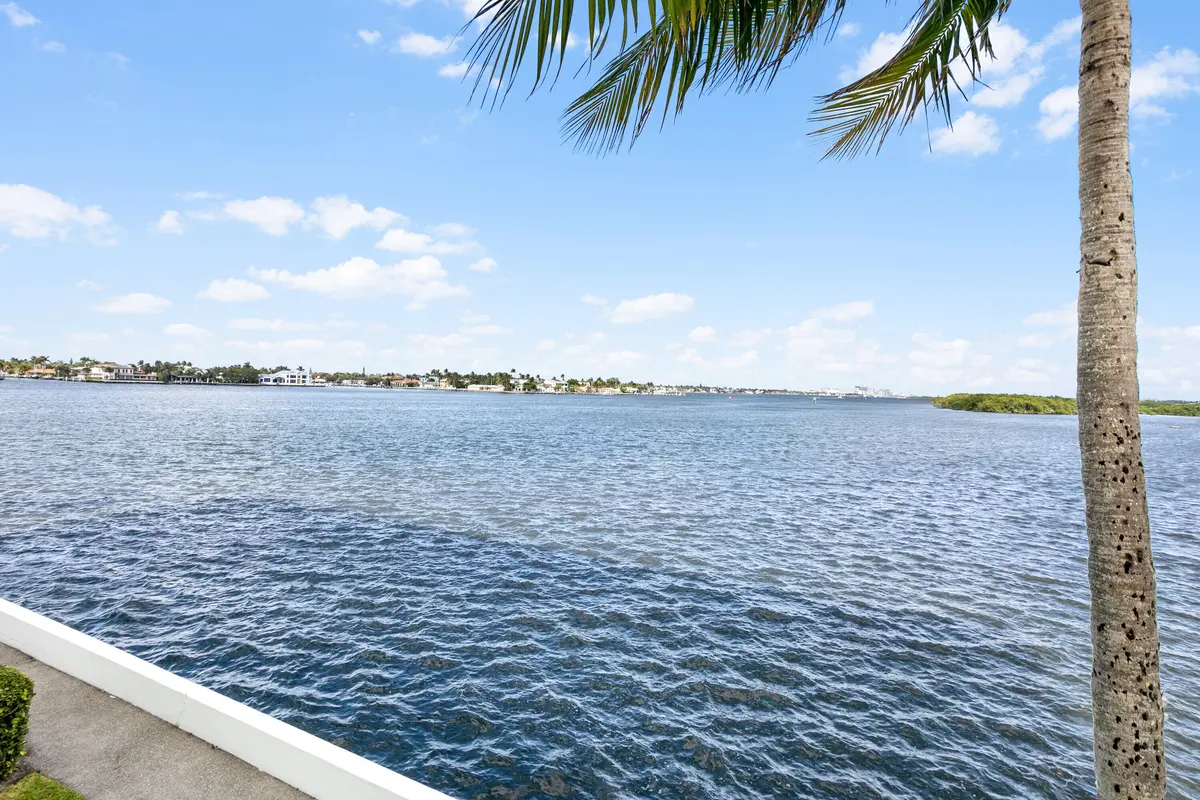 Balcony View North at 2150 Ibis Isle Road 7, Palm Beach
