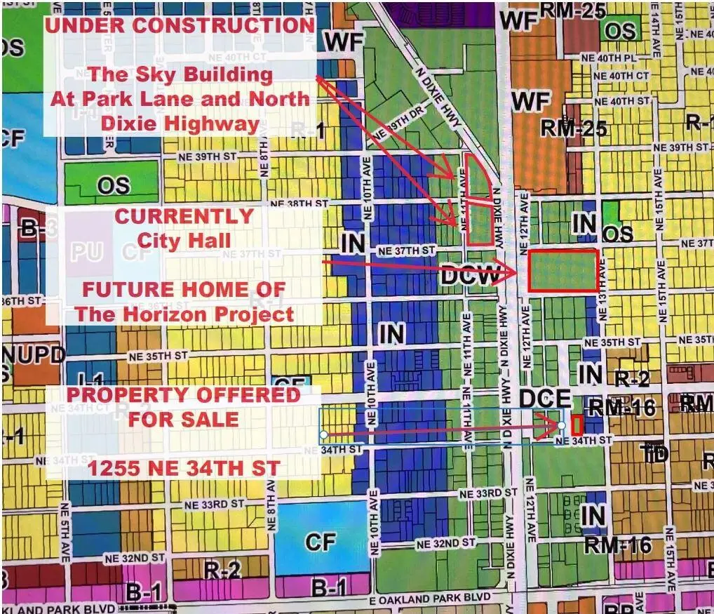 ZONING at 1255 NE 34th Street, Oakland Park