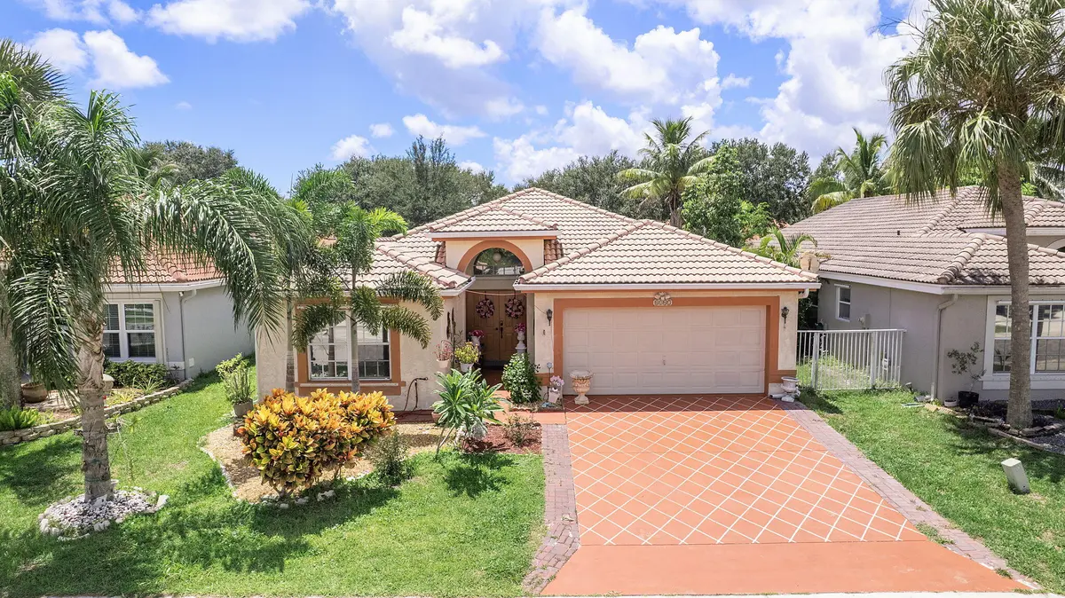 Front of the Property at 8207 White Rock Circle, Boynton Beach