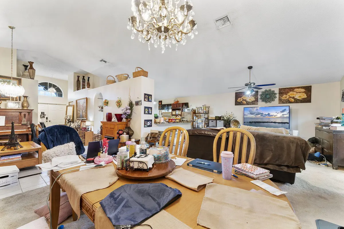 Dining Area at 8207 White Rock Circle, Boynton Beach